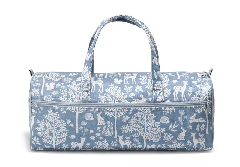 Cargue la imagen en el visor de la galería, 612655|Prym Dachshund Needlework Project Bag &amp; Organizer, Blue Woodland