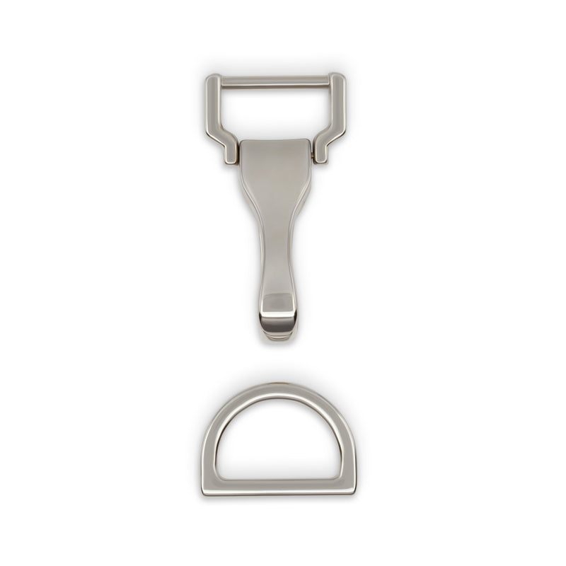 Load image into Gallery viewer, 729-65|Dritz Large Hook &amp; D-Ring, Nickel