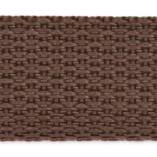 28602-2|Dritz 1" Polypro Belting & Strapping, Brown, 15 yd
