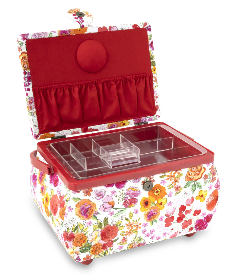 Load image into Gallery viewer, Z10237-221|Dritz Curved Sewing Basket, Large