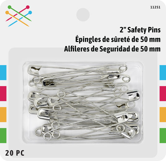 11251|Prym Large Safety Pins 20 Pc