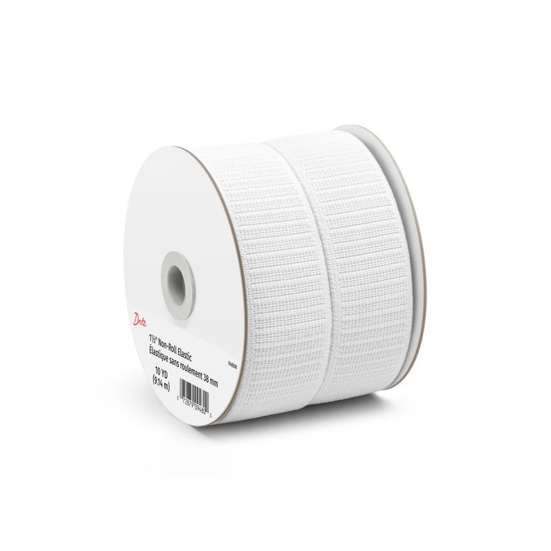 Cargue la imagen en el visor de la galería, 9480W|Dritz 1-1/2" Non-Roll Elastic, White, 10 yd