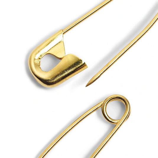 071380|Prym 1-1/2" Safety Pins, Gold, 150 pc