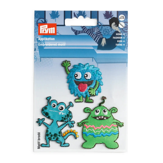 924300|Prym Applique, Monsters, 3 pc