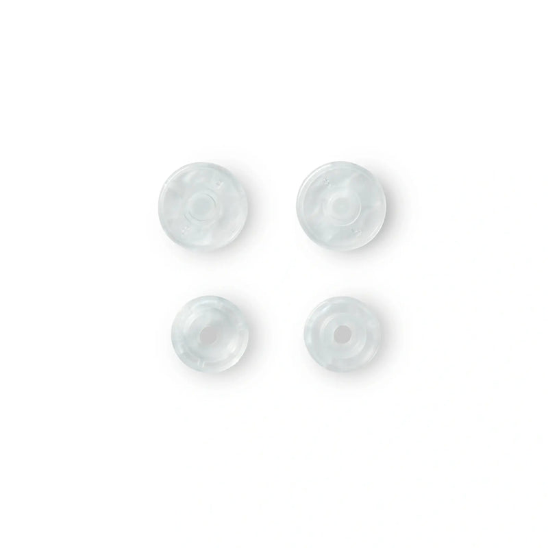 Load image into Gallery viewer, 393199|Prym Non-Sew Color Snaps 12.4 mm, 30 pc, Glossy Clear