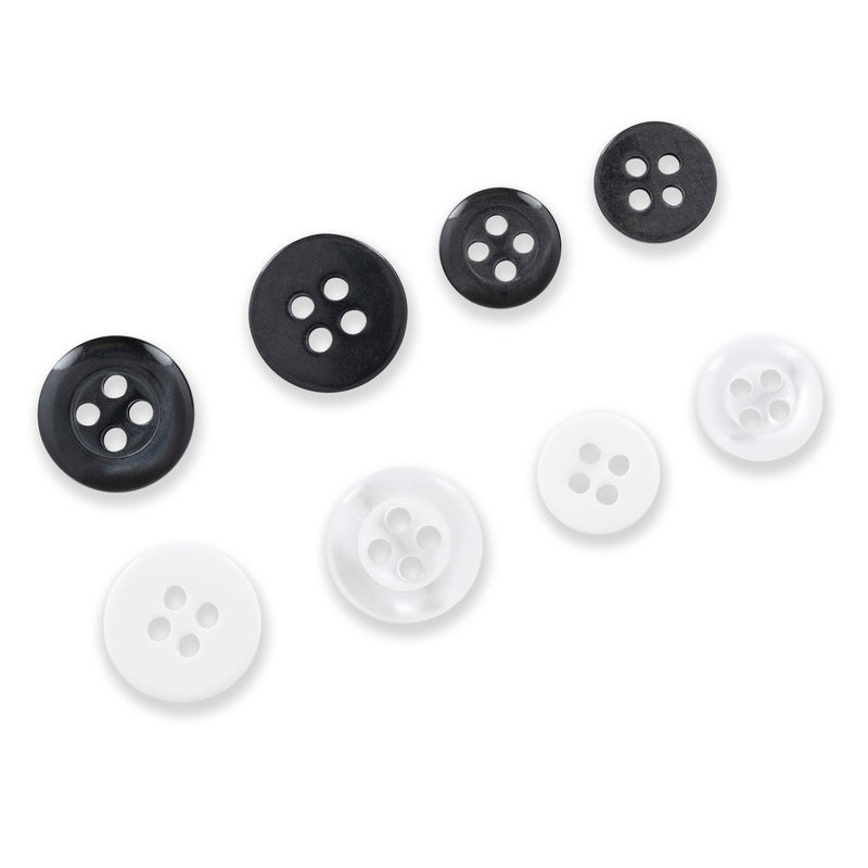 Load image into Gallery viewer, 25566|Dritz Shirt Buttons, Assorted, 9 &amp; 11mm, 20 PC
