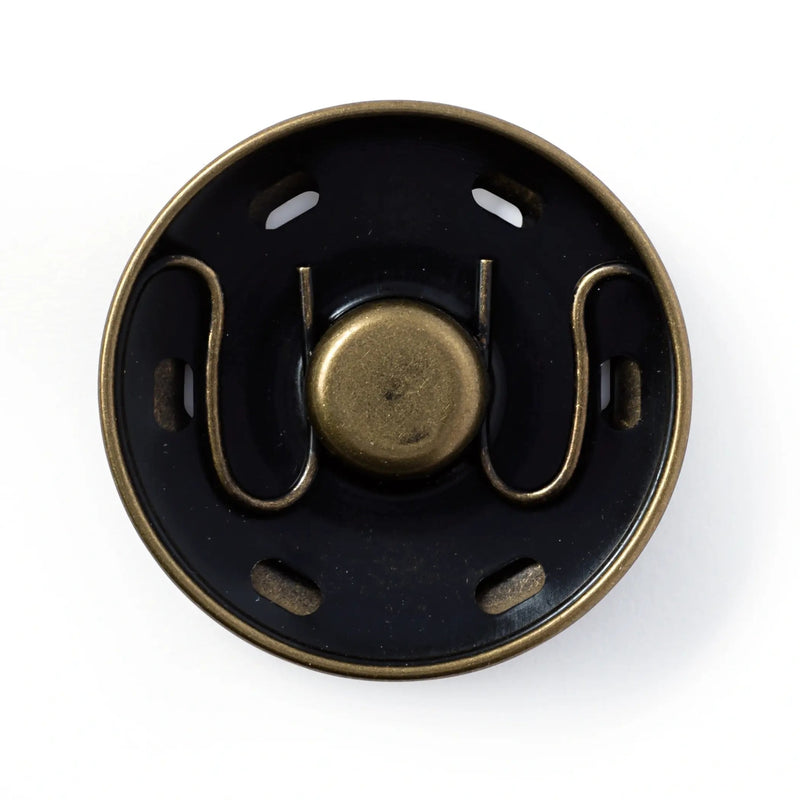 Load image into Gallery viewer, 341261|Prym 30mm Sew-On Snaps, 2 Sets, Antique Brass