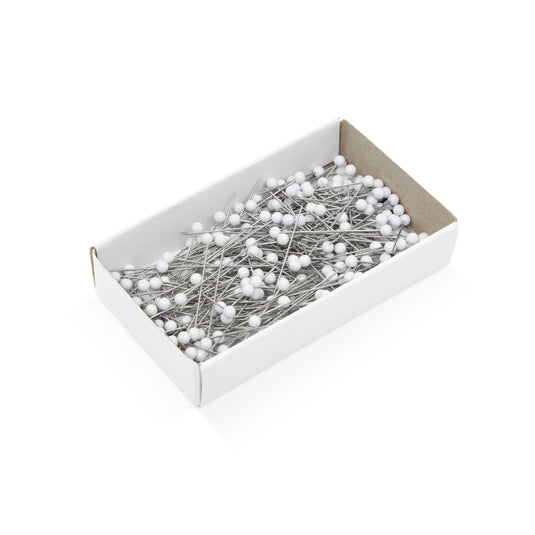 302100| Size 24, Steel White Colorball, 4mm head