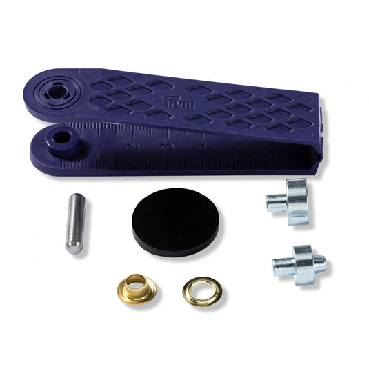 542411|Prym Eyelet with Washers, brass, 5mm, gold
