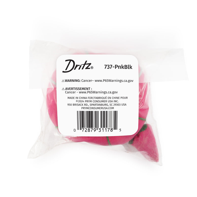 Load image into Gallery viewer, 737-PNKBLK|Dritz Tomato Pin Cushion, Pink

