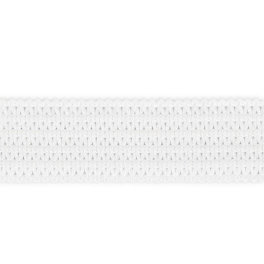 9321W|Dritz 3/8" Knit Non-Roll Elastic, White, 2 yd