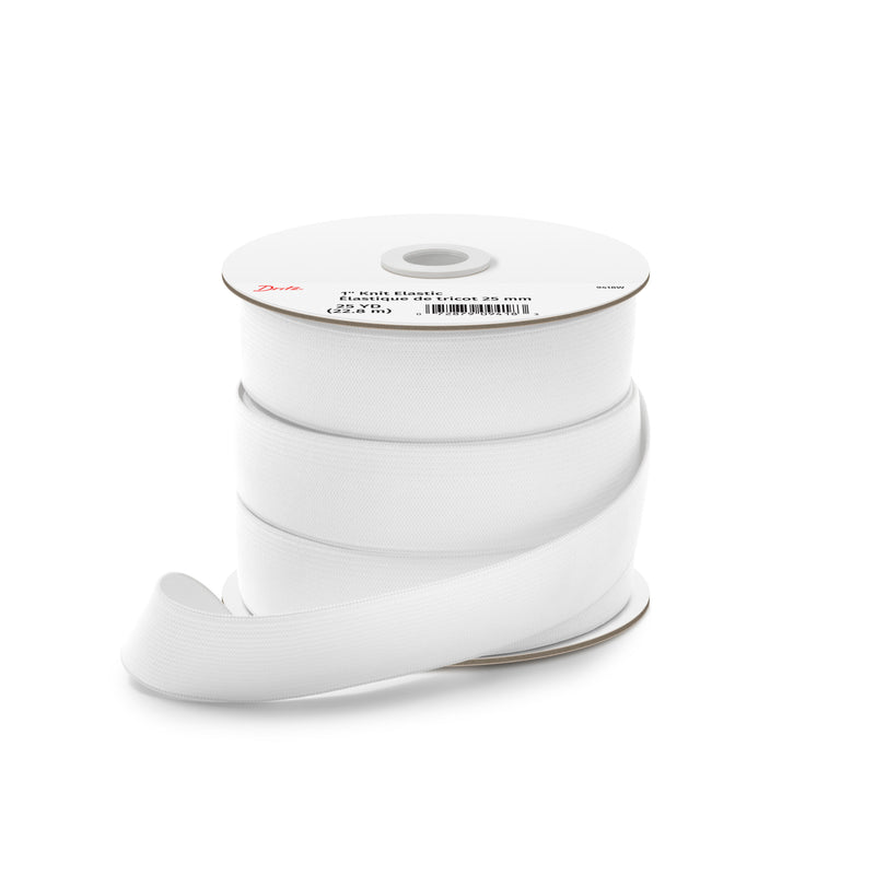 Chargez l'image dans la visionneuse de la galerie, 9418W|Dritz 1" Knit Elastic, White, 25 yd