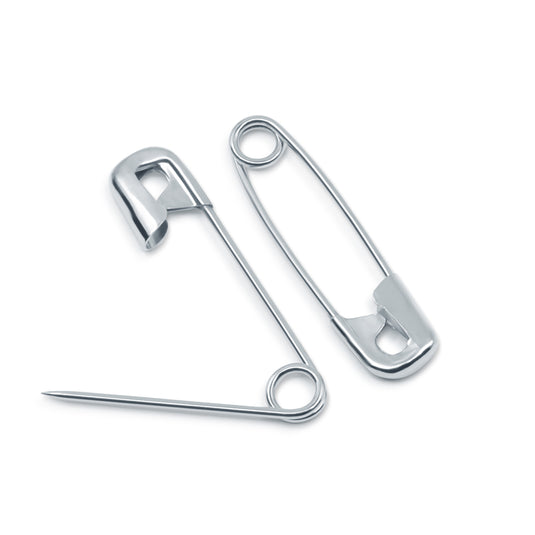 511200|Prym Safety Pins, Silver, Steel