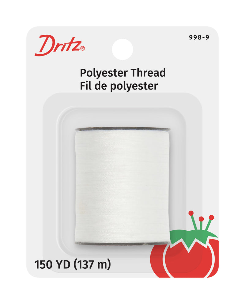 Load image into Gallery viewer, 998-9|Dritz Polyester Thread, White, 150 yd