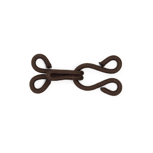 767-11|Dritz Covered Hooks & Eyes, 2 pc, Brown