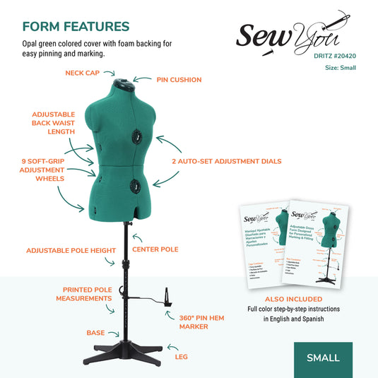 Dritz Sew You Adjustable Dress Form – Prym Americas