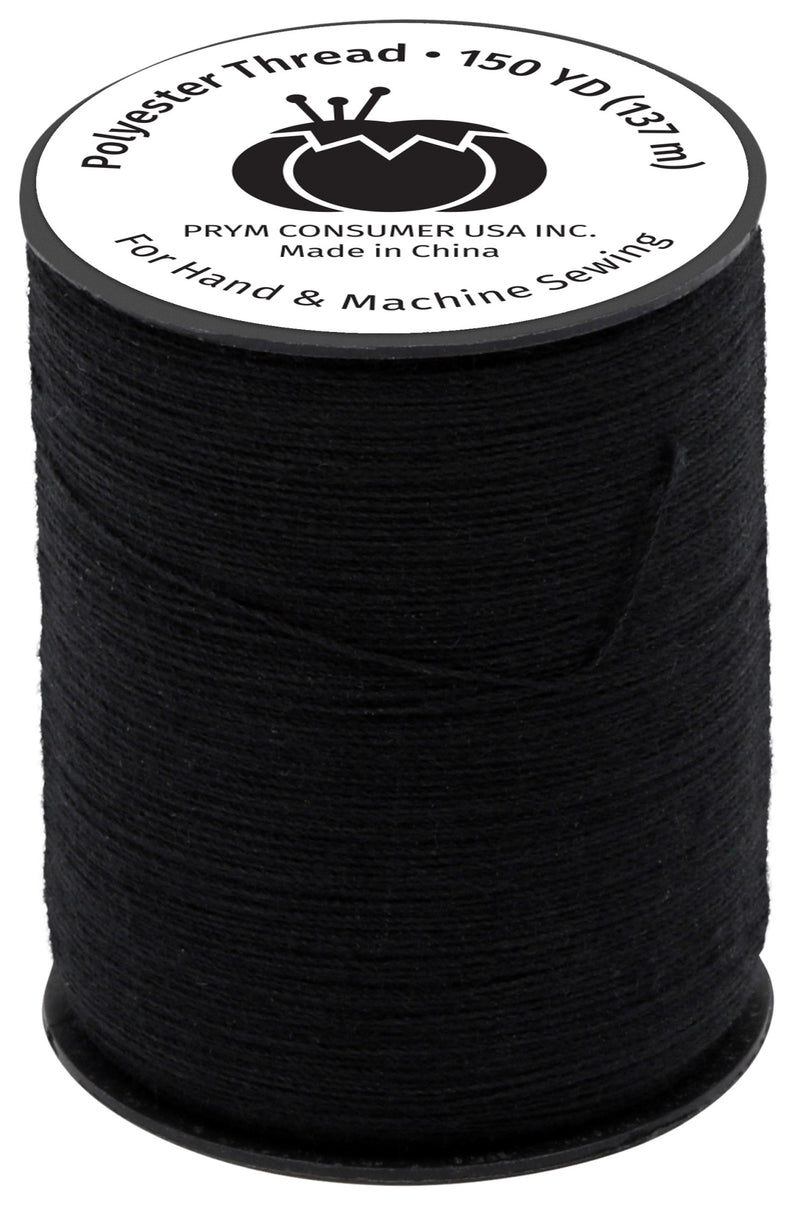 Load image into Gallery viewer, 998-1|Dritz Polyester Thread, Black, 150 yd