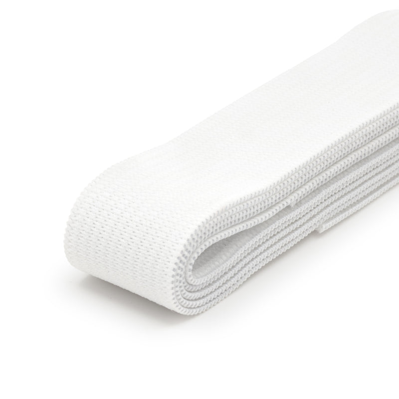 Cargue la imagen en el visor de la galería, 9322W|Dritz 3/4" Knit Non-Roll Elastic, White, 1 yd