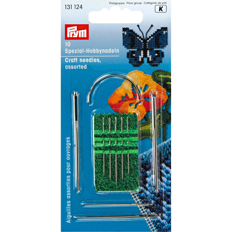 Cargue la imagen en el visor de la galería, 131124|Prym Craft Hand Needles, Assorted, 10 pc