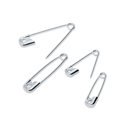 180|Dritz Safety Pins, Assorted Sizes, Nickel, 25 pc