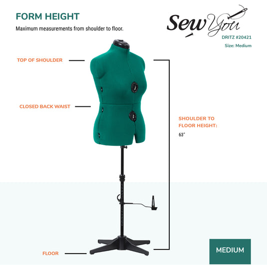 Dritz Sew You Adjustable Dress Form – Prym Americas