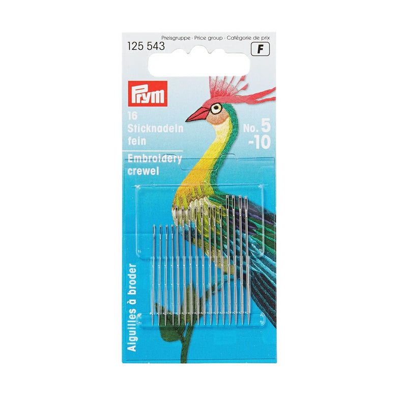 Load image into Gallery viewer, 125543|Prym Crewel Needles, No. 5-10, 16 PC