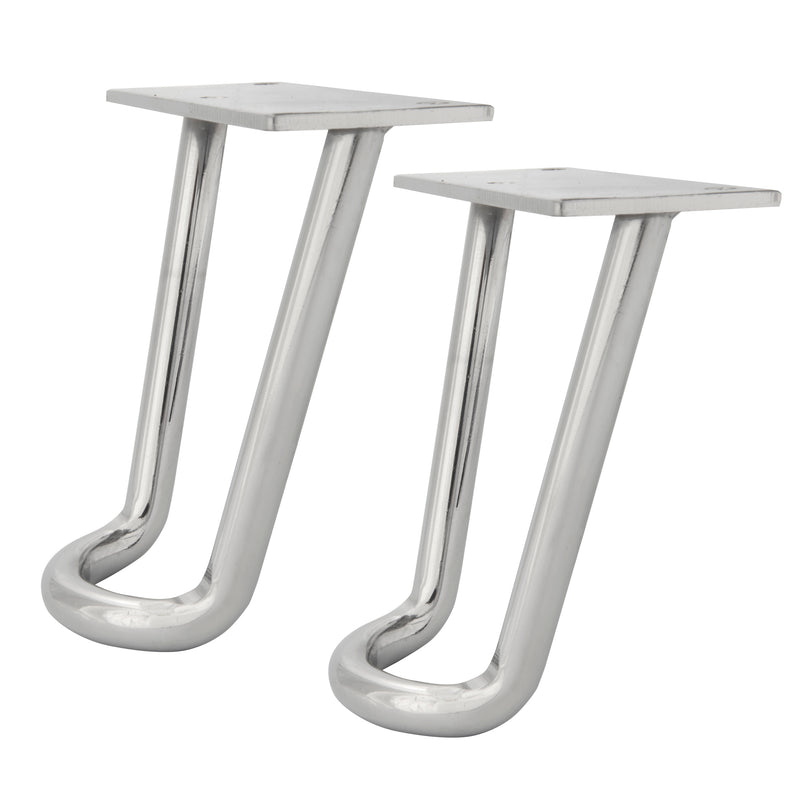 Load image into Gallery viewer, 44709-65|Dritz Modern Hairpin Legs, Nickel, 2 pc
