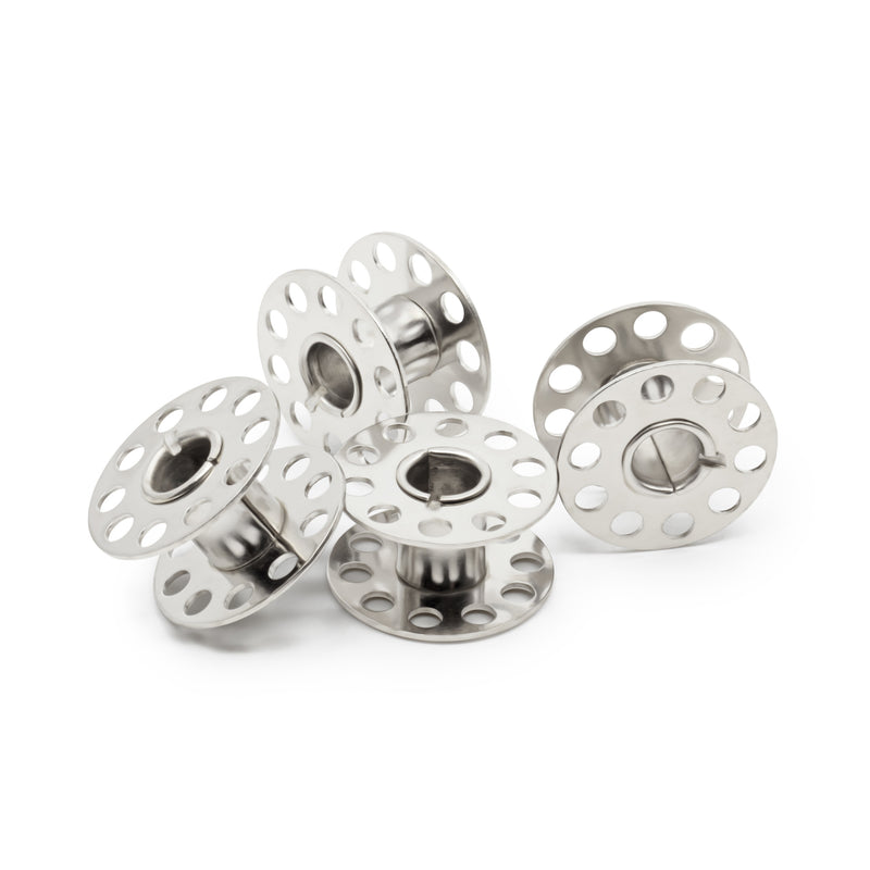 Load image into Gallery viewer, 927|Dritz Class 15 Bobbins, Metal, 4pc