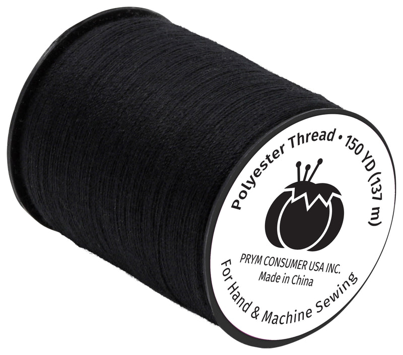 Load image into Gallery viewer, 998-1|Dritz Polyester Thread, Black, 150 yd