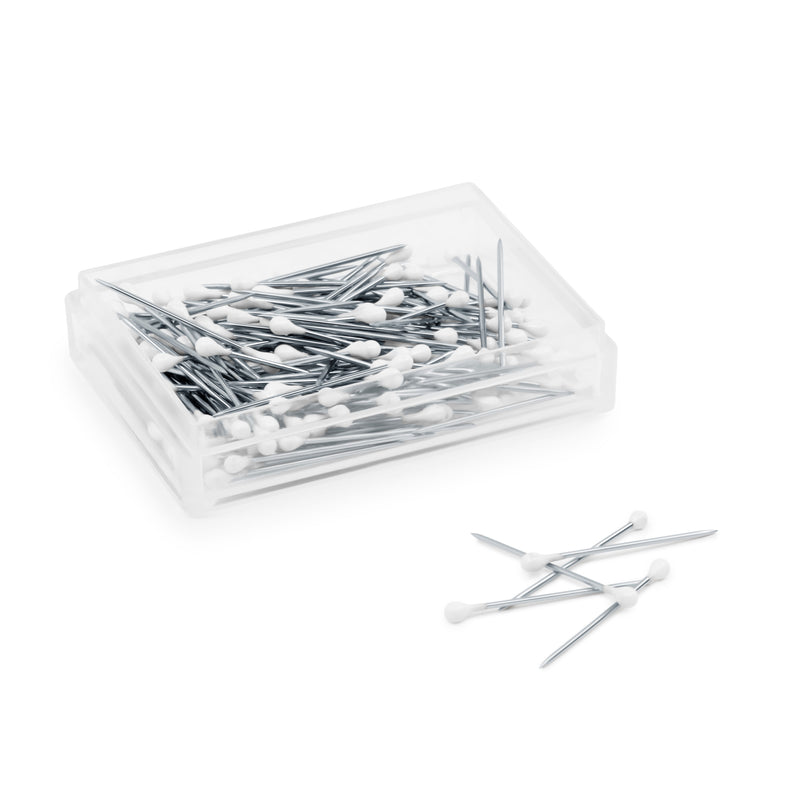 Load image into Gallery viewer, 3113|Dritz 3/4" Dipped Head Applique Pins, White, 150 pc