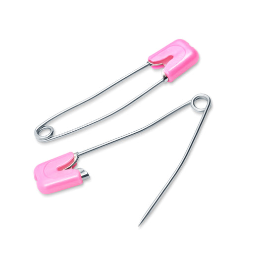 46-67|Dritz Bright Baby-Safe Diaper Pins, 4 Count, Assorted Colors