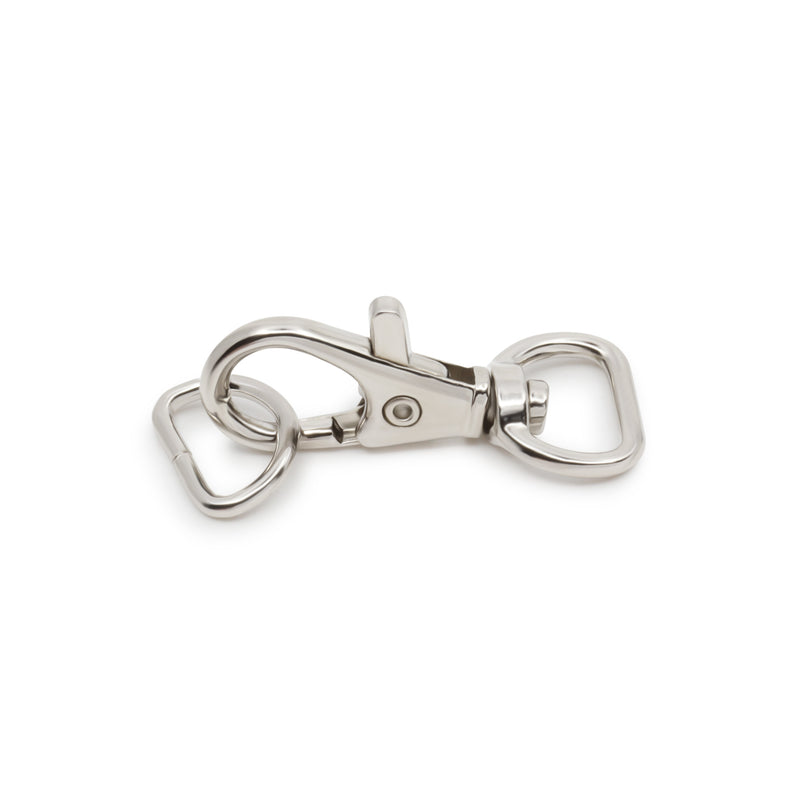 Load image into Gallery viewer, 728-65|Dritz 1/2" Swivel Hooks &amp; D-Rings, Nickel, 12 Sets