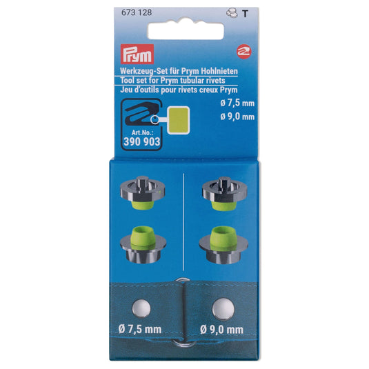 673128|Prym VARIO Tools set Rivets Tubular 7.5-9 mm