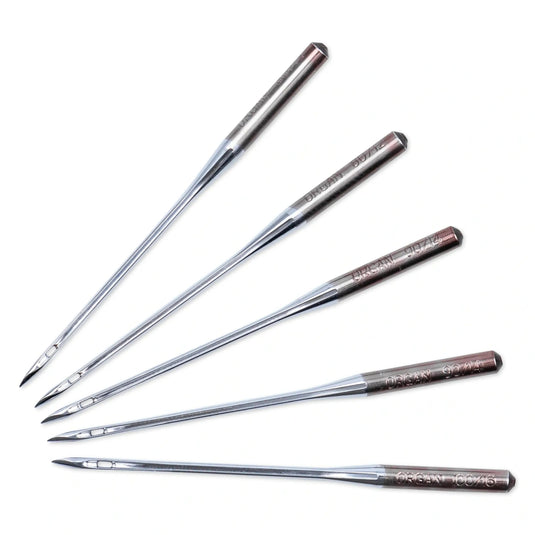 154450|Prym Leather Sewing Machine Needles, Sizes 12-16 (No. 80-100), 5 PC