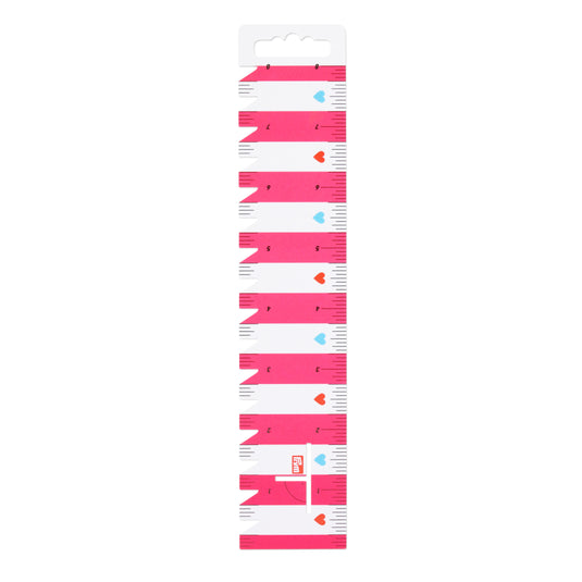 60120|Prym 8" Flexible Ruler, Pink