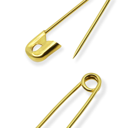 72-20-35|Dritz 3/4" Safety Pins, Gilt, 15 pc