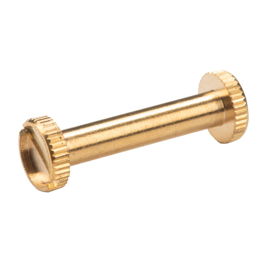 44321-35|Dritz Long Post Chicago Screws, Brass, 3 pc