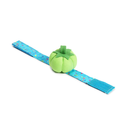 735|Dritz Wrist Tomato Pin Cushion with Adjustable Strap, Assorted Colors