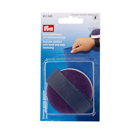 611340|Prym Wrist Pin Cushion, Blue