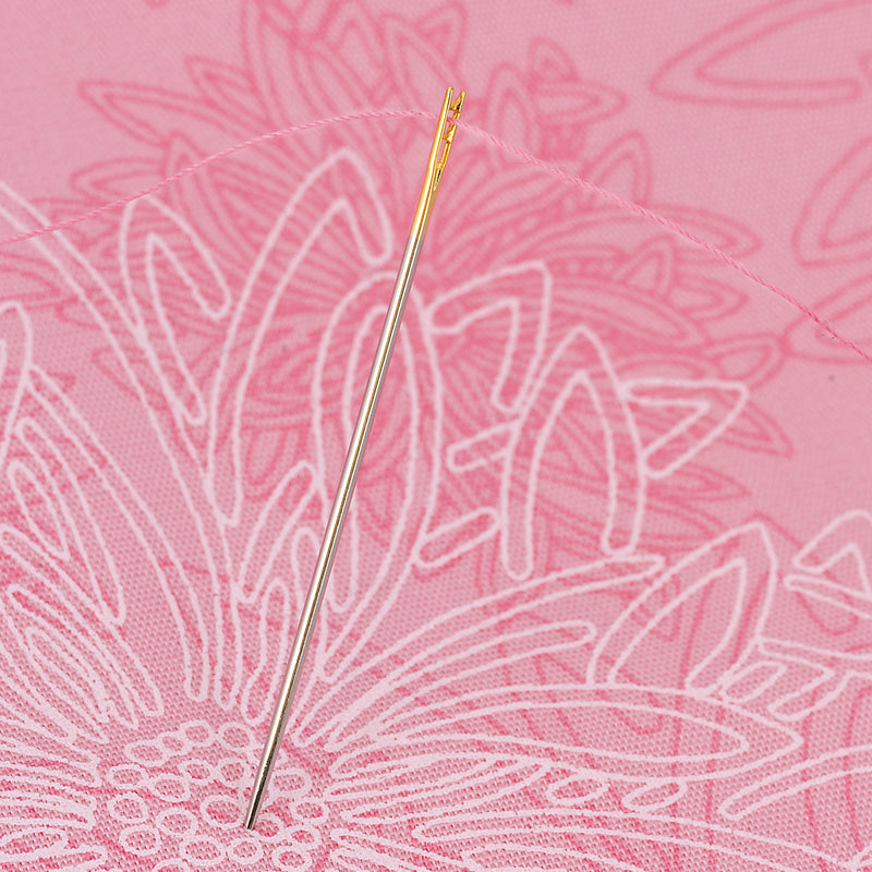 Load image into Gallery viewer, 3068|Dritz Gold-Eye Easy Threading Needles, Sizes 5/7/9, 12 pc