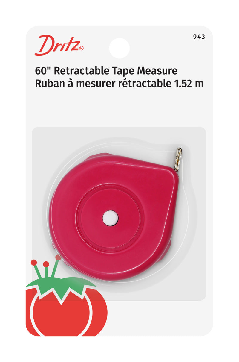 Load image into Gallery viewer, 943|Dritz 60-Inch Retractable Tape Measure, Assorted Colors