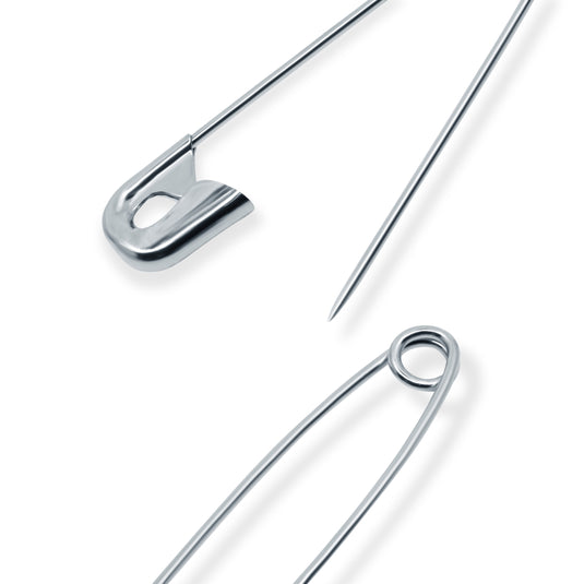 72-2|Dritz 1-1/2" Safety Pins, Nickel, 10 pc