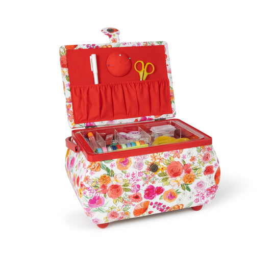 Z10237-221|Dritz Curved Sewing Basket, Large