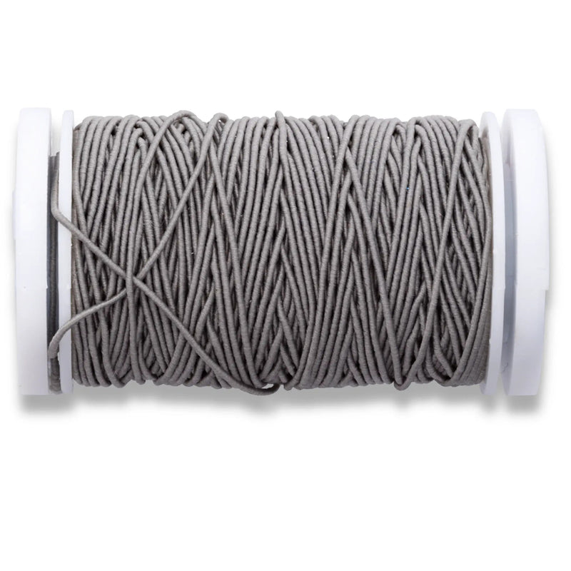 Chargez l'image dans la visionneuse de la galerie, 970011|Prym Elastic Sewing Thread, Light Gray, 22 YD (20 M)
