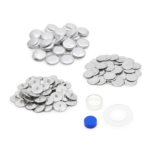 BK111|Dritz 1-1∕8" Craft Cover Buttons & Tools, 48 Sets