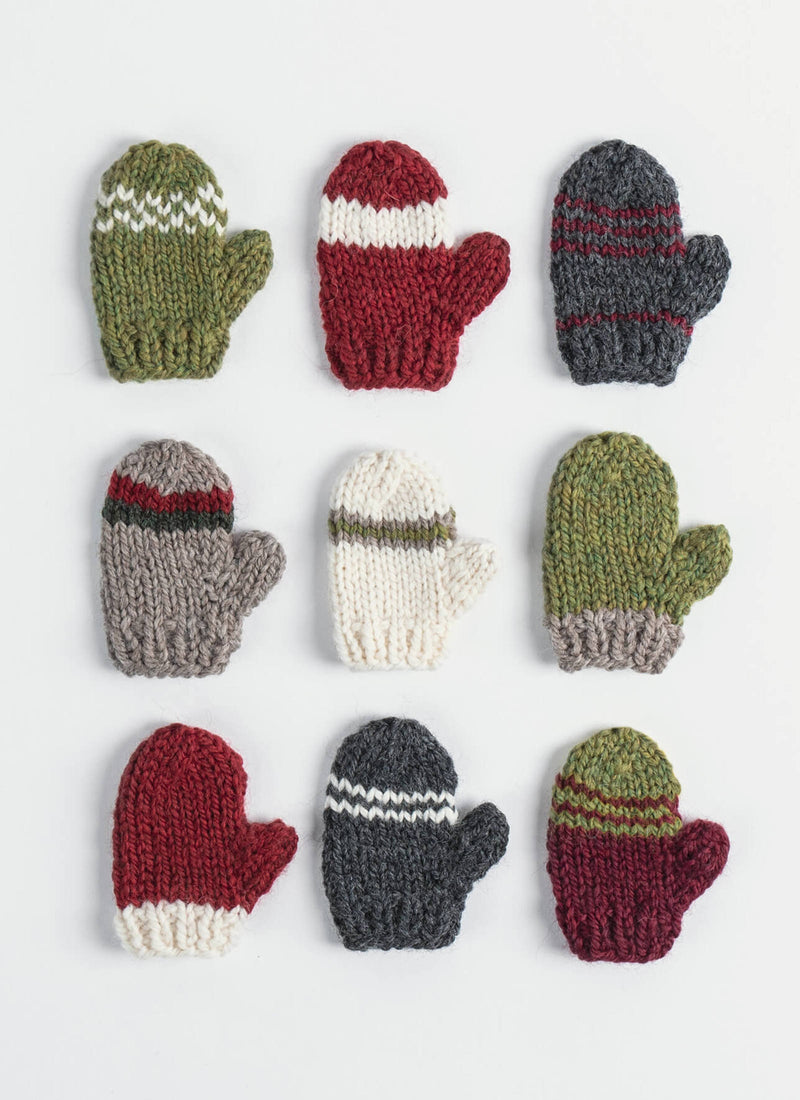 Load image into Gallery viewer, BSF-202136|Blue Sky Fibers Holiday Cheer Mini Mitt Pattern, Free PDF Pattern