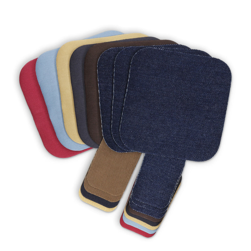 Load image into Gallery viewer, 55801-66|Dritz Iron-On Patches, Assorted, 20 pc