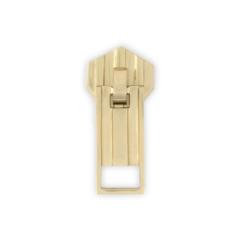 Chargez l'image dans la visionneuse de la galerie, 47201-35|Dritz Brass Zipper Pull, Bright Brass

