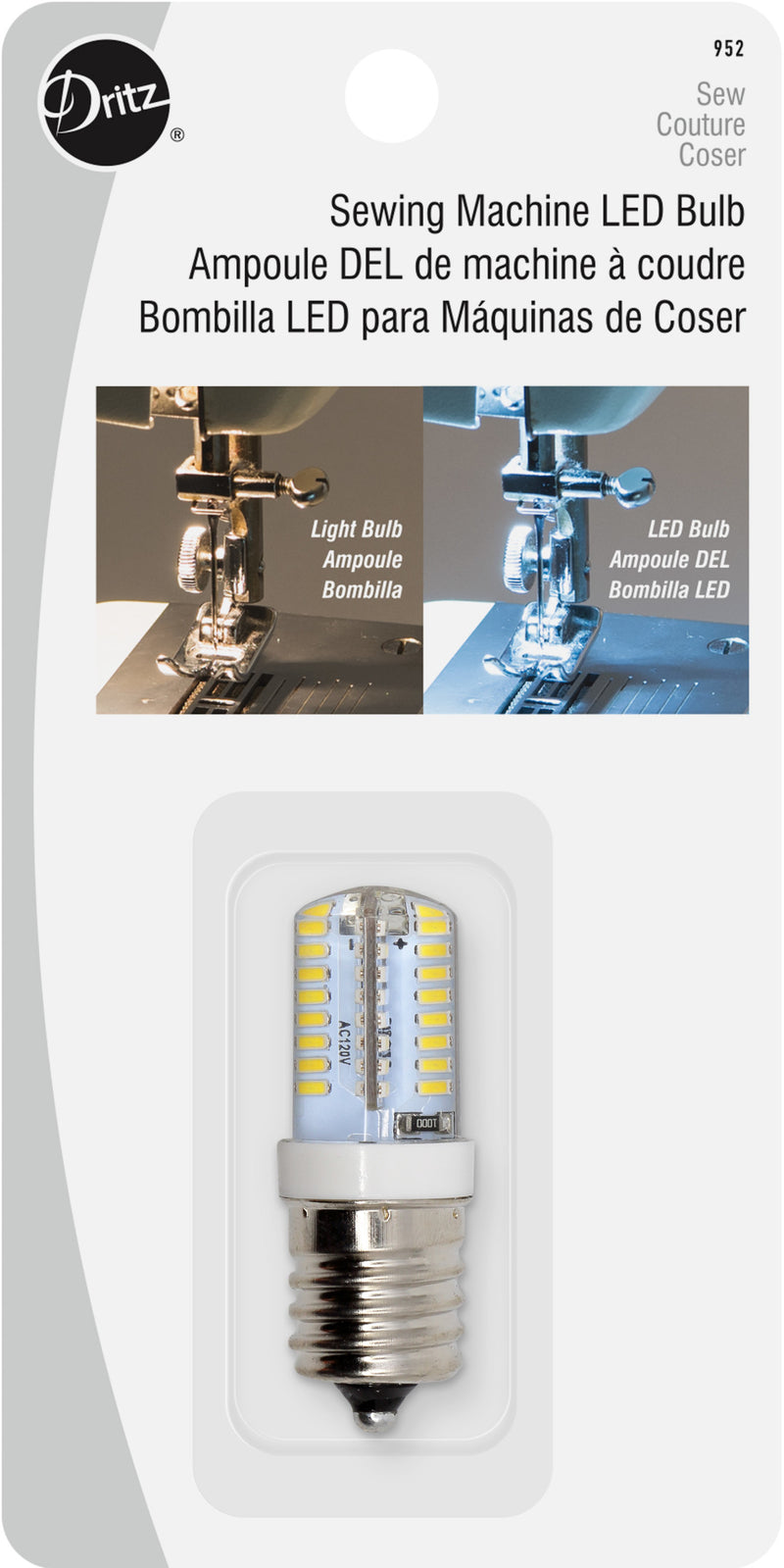 Load image into Gallery viewer, 952|Dritz Sewing Machine LED Light Bulb with Screw-In Base