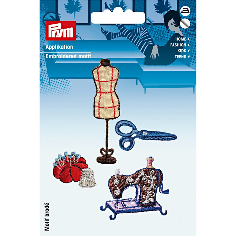 Load image into Gallery viewer, 926470|Prym Applique, Assorted Sewing Motifs, 4 pc